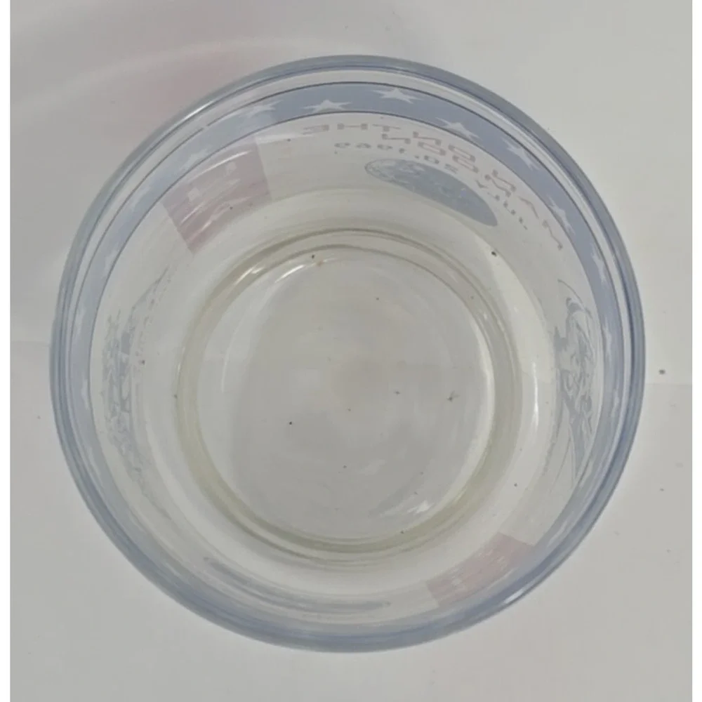 Apollo 11 Man On The Moon July 20, 1969 NASA USA Libbey Glass 4